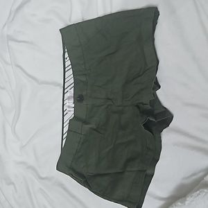 2/$10 Army Green Shorts